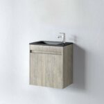 Σετ Πάγκου DIKI 55cm χρ.BEIGE OAK κωδ. S3B055BOBL