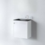 Σετ Πάγκου DIKI 55cm χρ.WHITE GLOSS κωδ. S3B055WGBL