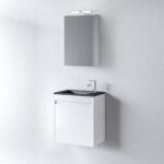 Σετ Επίπλου DIKI ECO 55cm χρ.WHITE GLOSS κωδ.9SDI055ECOWG