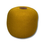 Πουφ Πλεκτό Χειροποίητο 40x45 M217.08 ΚΙΤΡΙΝΟ