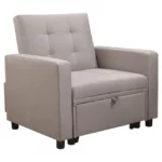 IMOLA Πολυθρόνα - Κρεβάτι Σαλονιού - Καθιστικού, Ύφασμα χρ. Cappuccino κωδ. 0706-Ε-00022592