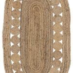 ΧΑΛΙ DELHI ΧΕΙΡΟΠΟΙΗΤΟ BR-4019 - 150X220  NewPlan κωδ. 0745-5-19-BR-DELHI-4019_OVAL-150X220