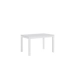 MILLER Τραπέζι Τραπεζαρίας - Κουζίνας Eπεκτεινόμενο Ξύλο Άσπρο κωδ. 0706-Ε-00020825