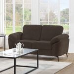 KATRINA Καναπές 2θ - Σαλονιού - Καθιστικού, Ύφασμα Καφέ, K/D κωδ. 0706-Ε-00025509