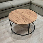 Τραπεζάκι Σαλονιού DION χρ. BROWN-BLACK κωδ. 0740-1008