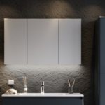 Καθρέφτης BELLA 100cm χρ. ANTHRACITE MAT κωδ. 3MBEL100ANM