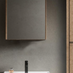 Καθρέφτης REA 60cm. χρ. CAPUCCINO κωδ. 3MREA060CAP