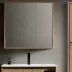 Καθρέφτης REA 80cm. χρ. CAPUCCINO κωδ. 3MREA080CAP