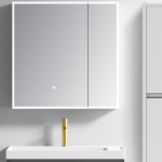 Καθρέφτης SARON LED 80cm χρ. LIGHT GREY κωδ. 3MSAR080WH