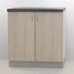 Ντουλάπι βάσης Νεροχύτη Modern Oak Sonoma 80cm 80x82x48cm MODOSOLS-80/82