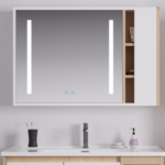 Καθρέφτης VERA LED 100cm χρ. WHITE/SONOMA κωδ. 3MVER100WHS