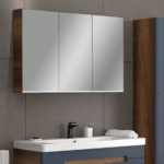 Καθρέφτης TREND 105cm. χρ. ANTHRACITE /BAROK MAT κωδ. 3MTRE105ABM