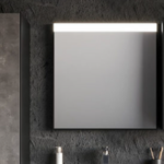 Καθρέφτης LED RODOS 80cm χρ. BLACK MAT κωδ. 3MROD080BLM