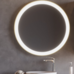 Καθρέφτης LED VIEN Στρόγγυλος Φ80 Με Περιμετρικό Φωτισμό κωδ. 3MVIE080ABM