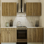 Σύνθεση Κουζίνα Nerys 160cm Truffle 160x60x82cm 9SKINERYS-TRUFFLE