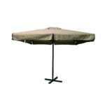 ΟΜΠΡΕΛΑ alu βαρέως τύπου Σκελετός Ανθρακί/Ύφ.Μπεζ 250gr κωδ.0706-Ε-00017967