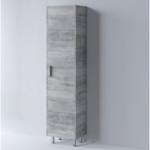 Στήλη SAVINA 40 cm χρ. CEMENT 3CSA040CE0 με ποδαράκια