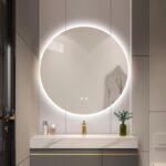 Καθρέφτης LED Στρόγγυλος R-02 70cm κωδ. 0762-R-02