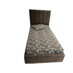 Κρεβάτι Ντυμένο Mονό LINE (90X200) χρ. ΓΚΡΙ κωδ. 0771-0089-LINE-ΓΚΡΙ