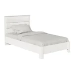 Κρεβάτι OLYMPUS pakoworld σε χρώμα λευκό 100x200εκ. κωδ.0060-123-000208