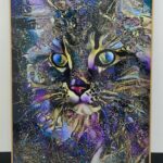 ΠΙΝΑΚΑΣ CAT COLOR CRYSTAL PORCELAIN  80x120 (FRAME+FIBE BOARD) κωδ. 0770-K119-21