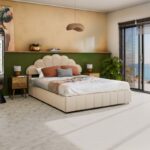 Κρεβάτι Wardie pakoworld βελούδο μπεζ με αποθηκευτικό χώρο 160x200εκ. κωδ.0060-234-000016