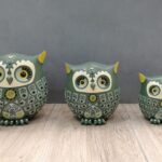 ΔΙΑΚΟΣΜΗΤΙΚΟ ΚΟΥΚΟΥΒΑΓΙΕΣ χρ.ΠΡΑΣΙΝΟ ΣΕΤ 3ΤΜΧ κωδ.0770-360