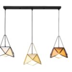 ΠΟΛΥΦΩΤΟ ΚΡΕΜΑΣΤΟ HL-10-3L 3ΦΩΤΟ ΜΑΥΡΟ κωδ. 0770-K128-HL-10-3L