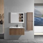 Σετ Επίπλου LAVARE 100cm χρ. ΚΑΡΥΔΙ κωδ. 9SLAV100WAL 100x47x47cm