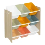 Παιδικό σετ αποθήκευσης Storfie pakoworld mdf-pp 60x29.5x66εκ. κωδ.0060-199-000639