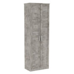 Παπουτσοθήκη-ντουλάπα SANTE pakoworld 21 ζευγών σε antique ανθρακί 60x37x183εκ κωδ. 0060-123-000199