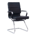 Καρέκλα γραφείου επισκέπτη Tokyo pakoworld μαύρο pu 55.5x48x88εκ κωδ. 0060-277-000008