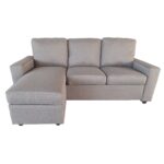 PORTLAND Καναπές Σαλονιού - Καθιστικού, Γωνία Αναστρέψιμος Ύφασμα Cappuccino κωδ. 0706-Ε-00024701