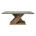 Τραπέζι σαλονιού Solange pakoworld σε γκρι-sonoma απόχρωση 110x55x47.5εκ κωδ. 0060-049-000102