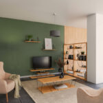 Τραπέζι σαλονιού Tars pakoworld sonoma-μαύρο 120x50x30εκ. κωδ.0060-225-000023