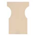 Αδιάβροχο πολυεστερικό πανί Megapap για πολυθρόνα σκηνοθέτη σε χρώμα εκρού 56x44x80εκ. κωδ. 0711-0015500