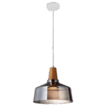 ΠΟΛΥΦΩΤΟ ΚΡΕΜΑΣΤΟ HL-02-B ΓΥΑΛΙ / ΞΥΛΟ κωδ.0770-K128-HL-02-B