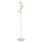 Καλόγερος ρούχων Marianna pakoworld μέταλλο λευκό-φυσικό Φ37x169εκ. κωδ.0060-226-000021