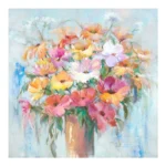 Πίνακας σε καμβά Spino II Inart 80x3x80εκ. κωδ.0060-296-000035