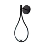 Φωτιστικό τοίχου-απλίκα Teary pakoworld G9 μέταλλο μαύρο-λευκο 16x12x37εκ. κωδ. 0060-342-000120