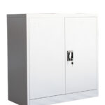Μεταλλικό ντουλάπι Armon I pakoworld σε απόχρωση ανοιχτό γκρι 90x40x90εκ κωδ. 0060-329-000011