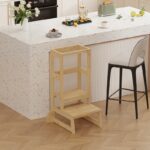 Παιδικός πύργος εκμάθησης Chiquel pakoworld τ. Montessori ξύλο σε φυσική απόχρωση 45.7x51x90εκ κωδ. 0060-370-000028