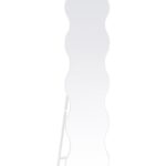 Καθρέπτης Waven pakoworld σε λευκή απόχρωση 38x28x148εκ κωδ. 0060-384-000012