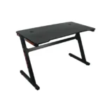 GAMING Γραφείο 120x60cm τ.Carbon Μέταλλο Βαφή Μαύρο κωδ. 0706-Ε-00023047