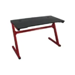 GAMING Γραφείο 120x60cm τ.Carbon Μέταλλο Βαφή Κόκκινο κωδ. 0706-Ε-00023048