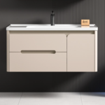 ΣΕΤ ΠΑΓΚΟΥ ROXANA 90cm χρ.IVORY YELLOW κωδ. S3BROX090IY