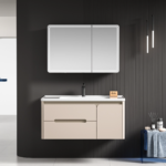 ΣΕΤ ΜΠΑΝΙΟΥ ROXANA 90cm χρ.IVORY YELLOW κωδ. 9SROX090IY