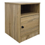 Κομοδίνο Lenea pakoworld sonoma 40x40x50εκ κωδ. 0060-383-000133