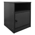 Κομοδίνο Lenea pakoworld ανθρακί 40x40x50εκ κωδ. 0060-383-000137