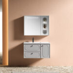 Σετ Επίπλο Μπάνιου CIRCE 80cm χρ.LIGHT GREY κωδ. 9SCIR080LG